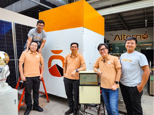 Đột phá với công nghệ pin cát, startup Việt nhận thêm 1,5 triệu USD đầu tư